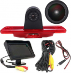 Super HD piduritulede tagurduskaamera komplekt 4,3-tollise LCD-monitoriga asendamine Fiat Scudo bussikasti 270 272 / Citroen Jumpy Dispatch Box VF7 / Peugeot Expert Tepee Box / Toyota ProAce Diesel jaoks