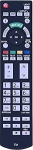 N2QAYB000715 Universal-Fernbedienung kompatibel f&uuml;r Panasonic TX-L42DT50B TX-L47DT50B TX-L55DT50B TX-L42WT50B TX-L47WT50B TX-L47WT50Y TX-P42GT50B TX-P50GT50B TX-P55VT50B TV