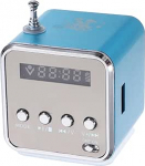 ULTECHNOVO v&auml;ike raadio: Mini digitaalne traadita muusikam&auml;ngija, kaasaskantav stereok&otilde;lar, MP3 MP4 muusikam&auml;ngija arvutile mobiiltelefonile, &uuml;hildub kaardiga/USB/Disk/FM kodus/v&auml;ljakule