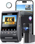 VIOFO A329S 2CH 4K 60FPS Dash Cam Front Rear 4K + 2K Dual Dash Cam auto, t&auml;iustatud energias&auml;&auml;stlik parkimisrežiim, Wi-Fi 6 & App Control, Dual STARVIS 2 autokaamera, &ouml;&ouml;n&auml;gemine/HDR 2.0, valikuline 4TB SSD-plaat
