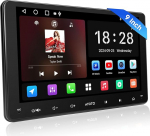 [9-tolline] ATOTOZONE Android Double DIN raadio traadita CarPlay & Android auto, ChatGPT-AI autoraadio 2Din &uuml;hilduv DAB/DAB+, GPS Navi, Wi-Fi / BT / USB, 24 EQ & DSP, AM / FM / RDS, 2G + 32G