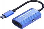 USB C prillidele ja laadimisadapter, AR objektiivi adapter, laadimine ja m&auml;ngimine, 4K 60Hz + Pd3.0 100W kiirlaadimine, Xreal Hub Xreal adapter Steam Deck Switch AR XR prillidele