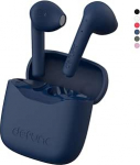 Defunc True Lite Blue - juhtmevabad Bluetooth 5.3 Hi-Fi stereoheli k&otilde;rvaklapid, puutetundlik juhtimine, integreeritud mikrofonid, 20 tundi m&auml;nguaega, USB-C laadimine, iOS ja Android telefonile
