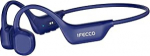IFECCO Bone Sound k&otilde;rvaklapid Bluetooth 6.0 - IP67 veekindlad luujuhtimisega k&otilde;rvaklapid koos mikrofoniga, pikk aku kestab, avatud k&otilde;rvaklapid juhtmevabalt fitness jalgrattas&otilde;iduks jalgrattaga (sinine)