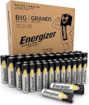 Energizer Alkaline Power AA ja AAA patareid Combo Pack (48 tk) - 1,5 V patarei koju ja kontorisse - 100% plastivaba taaskasutatav pakend - 7 aastat s&auml;ilivusaega [eksklusiivne Amazon]