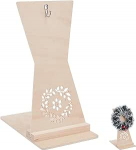 PH PandaHall Puidust p&auml;rgade stend, p&auml;rgade hoidja j&otilde;ulup&auml;rjadele, lilleseaded, esitlus, eemaldatavad p&auml;rgad, kaupluse aknale j&otilde;uludeks, p&uuml;hadeks, pidudeks, pulmadeks, s&uuml;nnip&auml;evaks