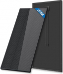 FIREFLY ENERGY 200 W Monocrystalline Solar Panel - Balcony Power Station in Black for Motorhomes, Boats, Trailers, Caravans, Marine and Off-Grid Systems