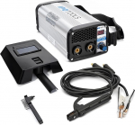 IPOTOOLS MMA-200R Electrode Welding Machine - IGBT Inverter Welding Machine MMA/E-Hand with 200 Amps/Digital LCD Display/230 V/Anti-Stick/Hot-Start/Arc-Force/Protective Shield
