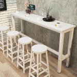 Console Tables for Hallway, Narrow for Behind the Sofa, Table, Modern Wooden Dining Table in Bar Counter Height for Kitchen and Balcony, Long Rectangular Console for Sofa and Coffee Bar (L