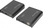 Assmann Digitus DS-55202 saatja ja vastuv&otilde;tja KVM laiendaja - Digitus DS-55202, saatja ja vastuv&otilde;tja, juhtmega, 120 m, Cat5,Cat5e,Cat6, 1920 x 1080 pikslit, must