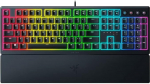 Razer Ornata V3 - Flat Mecha Membrane Keyboard Chroma RGB (Flat Keys, Mecha Membrane Switches, Magnetic Soft Touch Wrist Rest) UK Layout | Must