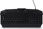 SureFire Kingpin Gaming Keyboard, m&auml;ngude multimeedia klaviatuur programmeeritava LED taustavalgustusega, RGB klaviatuur USB-kaabliga, 25 Anti-Ghosting klahvi, QWERTZ paigutus saksa keeles