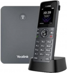 Yealink W73P DECT IP-telefonis&uuml;steem (W70B alus + W73H telefonitor) mustas toonis
