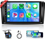 4+64G Android autoradio Mercedes Benz ML GL W164 ML350 ML500 GL320 X164 ML280 GL350 9-tolline autoraadio traadita Carplay Android auto navigatsioon GPS peeglilink Bluetooth FM/RDS/EQ tagantvaate kaameraga