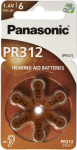 Panasonic PR312 (PR41) kuuldeaparaadi patareid Zinc Air 6 x 10 (60 tk)