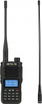 Retevis RA89 amat&ouml;&ouml;rraadio, RHD771 raadioantenn, IP68, COMP, 1750 Hz, DTMF, VFO, pikamaa