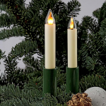 hellum j&otilde;ulupuu haldjatuled LED filament koos leegiefektiga, valmistatud Saksamaal, haldjatuled klambriga, 30 valgust, valgustatud pikkus 20,3 m, soe valge, siseruumidesse, eraldatav pistikupesa