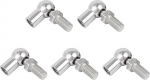 Kozelo Pack of 5 Angle Ball Joint - [M10 x 1.5 Right Internal Thread M10 x 1.5 Right Plug Thread] Gas Spring Angle Joint Fitting for Automobile Hinge Door Cabinet