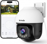 Tenda 5MP 3K v&auml;livaatluskaamera, AI tuvastamine, automaatne j&auml;lgimine, WLAN IP-kaamera j&auml;lgimine v&auml;ljas v&otilde;i Ethernet, 30 m v&auml;rviline &ouml;&ouml;n&auml;gemine, IP65, Alexa &uuml;hilduv, CH7 V2.0