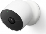 Google Nest Cam - Intelligent Indoor and Outdoor Surveillance Camera, White, Pack of 1
