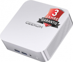 GEEKOM Mini PC A7 Windows 11 Pro eelinstalleeritud Ryzen 5 7535HS, 1T SSD 16GB DDR5 (laiendatav, mitte LPDDR) Mini lauaarvuti 8K Quad Display 2.5G LAN SD kaart loominguks/kontorisse/kodusse