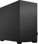 Fractal Design Pop Mini Silent Black - Solid - Bituumenist k&uuml;lgpaneelid ja heli summutav vaht - Kolm 120 mm Aspect 12 ventilaatorit kaasas - mATX Silent PC korpus