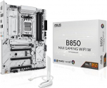ASUS B850 MAX Gaming WiFi W emaplaat Socket AMD AM5 (Ryzen 9000, ATX, DDR5 m&auml;lu, PCIe 5.0, WiFi 6E, BIOS Flashbacj, CEC Tier II, valge)