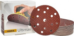 Mirka Ultimax UC61105012 Liivapaber l&auml;bim&otilde;&otilde;t 150 mm Velcro 15-auguga tera P120 / 50 tk / 150 mm ekstsentrilistele ja lihvimismasinatele / Pehme ja k&otilde;va puidu, mineraalsete materjalide, k&otilde;va vanade lihvimine.