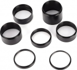 8tk pikendustoru komplekt M42 X 0.75mm mikroskoobi objektiivi pikendustorud 3-30mm astronoomilise teleskoobi fotograafia jaoks