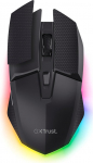 GXTrust 122 Felox+ traadita m&auml;nguhiir Bluetooth + 2.4GHz koos k&auml;epidemetega, 12K DPI, 40 tundi kestev aku, laetav traadita hiir, LED-valgustus, 6 nuppu, USB-A vastuv&otilde;tja, must