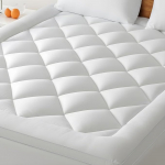 BedStory madratsitopper 140 x 200 cm, valge, 800 g/m2 Ultra pehme madratsitopper s&uuml;gavate taskutega, masinpestav madratsikaitse, sobib kuni 40 cm paksusele madratsile.