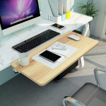 Ergonomische Schreibtisch-Verl&auml;ngerungsplatte, faltbare Tastaturablage, einfache Installation, B&uuml;rotisch f&uuml;r Zuhause, Schule, verstellbarer Computertisch, platzsparendes Design f&uuml;r Komfort