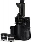 H.Koenig GSX24 Vertical Fruit and Vegetable Juice Extractor Juicer with Vitamin +, BPA Free, 82mm Wide Mouth, 50 Turns, 400W, Silver