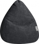 Alfa Bean Bag Velour Black XXL Umbes 300 L