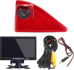 HD piduritulede tagurduskaamera komplekt 7-tollise LCD monitoriga, Transporter Van Night Vision auto tagurduskaamera asendus Renault Master alates 2010/Nissan NV400 alates 2010/Opel Vauxhall jaoks