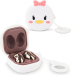 Kaaned Samsung Galaxy Buds2 Pro (2022), Galaxy Buds 2 (2021), Galaxy Buds Pro (2021), Galaxy Buds Live (2020), XMBYGY Silikoonist &uuml;mbris koos v&otilde;tmehoidjaga Galaxy Buds k&otilde;rvaklappidele (Daisy)