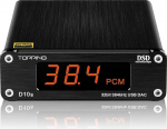 TOTAUDIO Topping D10S DAC Hi-Res v&otilde;imendi ESS ES3838Q2M 32-bit, USB XMOS U208 (must)