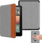 MoKo &uuml;mbris 7-tollise Ebook Reader (12th Gen 2024) ja E-Reader 2024/2025, kerge &uuml;mbris randmerihmaga, Auto Wake/Sleep Ebook Reader 2024, mitte TCL Remarkable Kobo, Hall ja pruun
