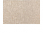 Tischset Rechteckig Abwaschbar, 4er-Set Rechteckig, knitterfrei Platzsets f&uuml;r k&uuml;che Speisetisch Hotel, Platz-Matten, 45x30cm, Haferflocken