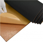 Handels&uuml;bliche schwarze Korkrolle mit selbstklebender R&uuml;ckseite f&uuml;r Pinnw&auml;nde, gro&szlig;e selbst anheftbare Korkplatte zur Wanddekoration, 8 mm dick, zum Aufkleben von Bildern und Hinterlassen von Nachri