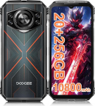 DOOGEE S Cyber Android 14 V&auml;litingimustes kasutatav mobiiltelefon 10800 mAh, 20 GB (8 + 12) + 256 GB V&auml;litingimustes kasutatav nutitelefon ilma lepinguta 6,6-tolline FHD+ Octa-Core 50MP + 16MP veekindel ehitusplatsil kasutatav mobiiltelefon 4G