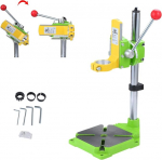 TOPWAY Drill Stand, Drill Stand, 38-43 mm Collar Diameter, Multifunctional Electric Drill, Workbench, Table Holder for Industrial Workshop, Max. Drilling Depth 60 mm, 105413