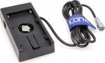 Eonvic F970 aku toiteplaat Sony NP-F970 F750 F550 aku 12 V Weipu 2 Pin pistikupesa Blackmagic Cinema Camera BMPCC 4K jaoks