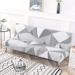 Beacon Pet Stretch Diivan Slipcover Prinditud Futon Cover Fitted Furniture Protector Elastne pol&uuml;ester Spandex Pesitav varrukateta diivanikate Kokkupandav diivanikate Masinpesuk&otilde;lblik (Print-019)