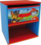 Fun House 712533 PAW Patrol laste &ouml;&ouml;kapp sahtliga MDF puit/sinine lausriie 33 x 30 x 36 cm
