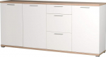 Germania GW-Top 3202-178 Valge k&uuml;ljepaneel Sonoma tamme replica 192 x 88 x 40 cm (B x K x S)
