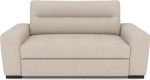 Diivan 2-Sitzer, kompakt, Flachgewebe, Beige, f&uuml;r kleine R&auml;ume, Couch, Polstersofa, Wohnzimmersofa, Sitztiefe 65 cm, Sitzh&ouml;he 47 cm, Sitzbreite 131 cm, B 183 x T 97 x K 93 cm
