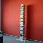 Radius Design booksbaum single stand gross wei&szlig;, 3tlg. best.aus: Halterung + Fu&szlig; + Einlegeb&ouml;den