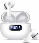 Kopfh&ouml;rer Kabellos Bluetooth, In Ear Kopfh&ouml;rer Bluetooth 5.3 mit 4 ENC Noise Cancelling Mic, 2026 Neue Kopfh&ouml;rer Kabellos LED Anzeige, 48Std Earbuds, HiFi Stereo IP7 Wasserdicht Ohrh&ouml;rer f&uuml;r Arbeit