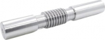 CYFANG 1,5 Modul L-Typ Schneckengetriebestange 26,2 mm Durchmesser 190 mm L&auml;nge 45 Stahlturbinengetriebe 1,5 m Schneckenstangenwelle Zylinderritzel